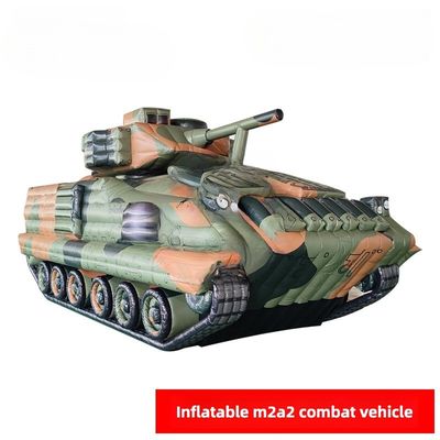 M2A2 Chariot Infantry Inflatable Jungle Big Flower 1/1 Sản phẩm tùy chỉnh Clip Mesh