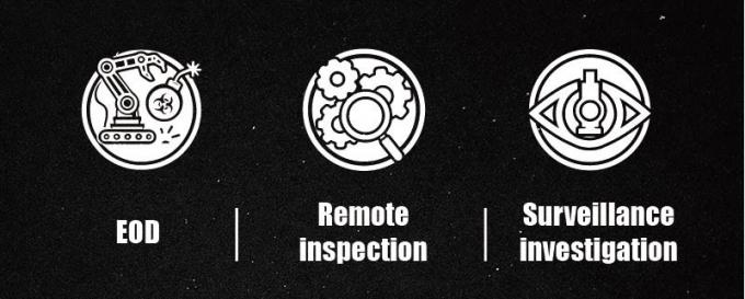 Robot EOD trung bình với cánh tay phối hợp X-Y-Z để xử lý chính xác 8